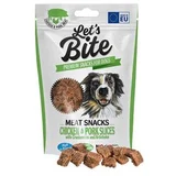 poslastica za pse let's bite meat - piletina, svinjetina sa brusnicom i artičokom 80g