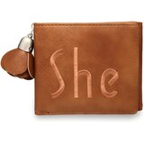 IZMAEL Novčanik She - Smeđa | shoptok.hr