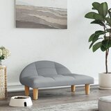 vidaXL Krevet za pse svjetlosivi 70x52x30 cm od tkanine Cijene
