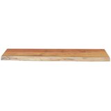  Zidna polica 80x30x2,5 cm pravokutna bagremovo drvo živi rub | shoptok.hr