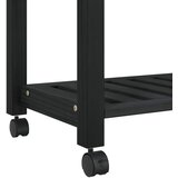  Kuhinjski kolica MONZA Crna 60 x 40 x 88,5 cm | shoptok.hr