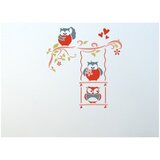  Šablona XXL Happy Birds 3-dijelna 90x85 cm KORISTI SE | shoptok.hr