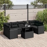  8-dijelni set vrtnih sofa od poliratana s jastucima | shoptok.hr