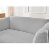 Bobochic Paris Svetlo siva sedežna garnitura iz tkanine bouclé 170 cm Giorgia – | Shoptok.si