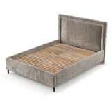 Maison de Rêve Bež tapecirani bračni krevet s prostorom za odlaganje s podnicom 140x200 cm Baleine – | shoptok.hr