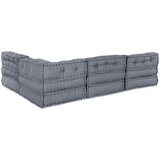  Modularna sofa 4 pcs Siva Tkanina | shoptok.hr