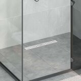  Odvod za tuš s Dječjim pokrivačem Srebrno 60 cm | shoptok.hr
