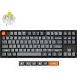 KEYCHRON K8 Max Brezžična Mehanska Tipkovnica, Bluetooth / 2.4 GHz, Hot-Swap, Super Banana Switch, US Layout, K8M-J4, (21733751) Cene