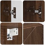  Ogledalo ormar Smeđi hrast 59 x 17 x 55 cm Konstruirano drvo | shoptok.hr