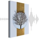  Slika - Circle of Nature (1-part) - Tree Branches in Round Composition 20x30 | shoptok.hr