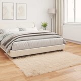  Tepih od umjetne ovčje kože TAFALLA Bež 120 x 120 cm Poliester | shoptok.hr