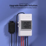 SONOFF pametno stikalo THR316D, senzor za temp. in vlažnost z LCD zaslonom, Alexa/Google Home/IFTTT, 16A Max. | Shoptok.si