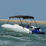 vidaXL Tenda bimini s 3 luka plava 183 x 152 x 133 cm Cijene