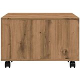 vidaXL Stol za kavu Artisan hrast 60x60x38 cm izrađeno drvo | shoptok.hr