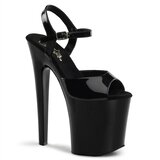 Pleaser USA Pleaser XTREME-809 Black 44 Cene
