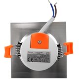  LED ugradno svetlo VENUS LED/7W/230V, srebrno, kvadratno | Eponuda.com