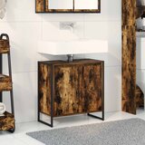  Kupaonski ormar Dimni hrast 60 x 30 x 60 cm Konstruirano drvo | shoptok.hr