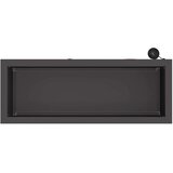  Vrtna posuda za sadnju s LED svjetlom 2 kom. Crna - Crna 30 x 80 x 30 cm 2 | shoptok.hr