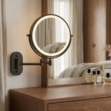 REA Bath Stensko ogledalo LED Glow Black | Shoptok.si