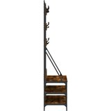  Stalak za odjeću i cipele boja hrasta 100x40x184 cm | shoptok.hr