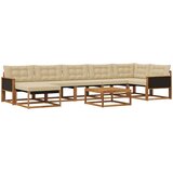  Set vanjskih sofa 8 kom. Prirodna i bež Poliester | Eponuda.ba