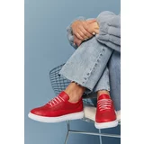 Hotiç Sneakers - Red - Flat
