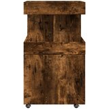 Barska kolica boja hrasta 50 x 41 x 89 cm konstruirano drvo | shoptok.hr