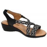 Fanny Valero Sandali & Odprti čevlji - Črna | Shoptok.si