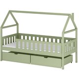  Drveni dječji krevet Domi s ladicom - olive - 200x90 cm - Bez madraca | shoptok.hr