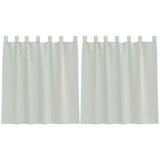 Voile zavjese s petljama 2 kom svijetlo sive 140x140 cm | Shoptok.si
