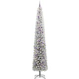 vidaXL Umestno božično drevo Zelena 300 cm PVC in Jeklo in Plastika | Shoptok.si