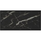  Stolić za kavu crni 100 x 50 x 35 cm od kaljenog stakla | Shoptok.si