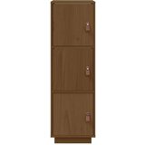  Visoka komoda boja meda 34 x 40 x 108 5 cm od masivne borovine | shoptok.hr