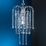 Lesnina XXXL KRISTALNA VISEČA SVETILKA 30/30/100 cm E14 | Shoptok.si