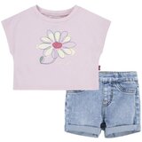 Levi's Otroški kompleti - Rožnata Cene