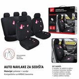 KMT Navlaka za auto sedišta, Crno-roze Cene