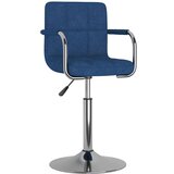 vidaXL Barski stolček modro blago, (20967439) | Shoptok.si