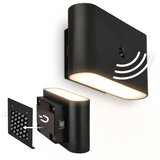 BRILONER 3878015 - led punjivo zidno svetlo sa senzorom chat LED/3W/5V 2000 mah crna Cene