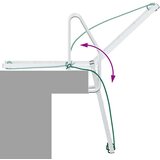 vidaXL ljestve za dok ostalo srebrno 58 x 77 x 166 cm aluminij | shoptok.hr