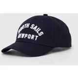 North Sails Bombažna bejzbolska kapa mornarsko modra barva
