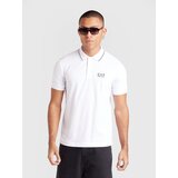 Ea7 Emporio Armani Majica črna / bela | Shoptok.si
