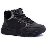 Kesi Men's Warm Trekking Shoes Cross Jeans KK1R4031C Black Cene