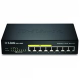 D-link switch 8P DGS-1008P/E Metall PoE+ cene