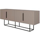 Marckeric Siva/bež nizka komoda 200x80 cm Titan – Cene