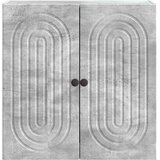  Omara za steno Betonsko siva 59 x 31 x 60 cm Inženirski les, (5000246938) | Shoptok.si