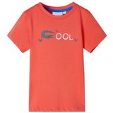  Dječja majica kratkih rukava svjetlocrvena 116 | shoptok.hr