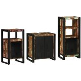  Set namještaja za kupaonicu 3 kom. Višebojno i crno | shoptok.hr
