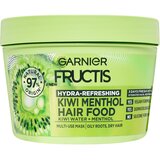 Garnier Fructis Hair Food Kiwi menthol maska za kosu koja se brzo masti, a ima suhe vrhove 390ml Cijene