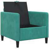 SOFA s pohranom Tirkizna 72 x 78 x 87 cm Poliester | shoptok.hr
