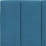 Postelja z vzmetnico modra 200x200 cm žamet, (21653592) | Shoptok.si